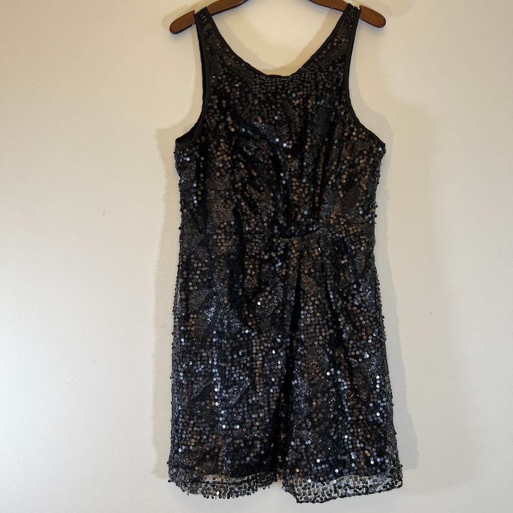 NWT Black Sequin Dress